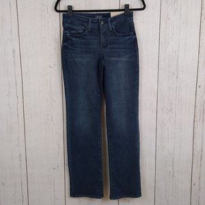 NWT NYDJ Marilyn Straight Jeans 0P
